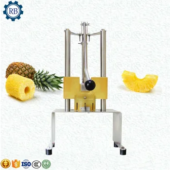 

Home use pineapple coring machine pineapple peeler and corer machine pineapple skin core remove machine