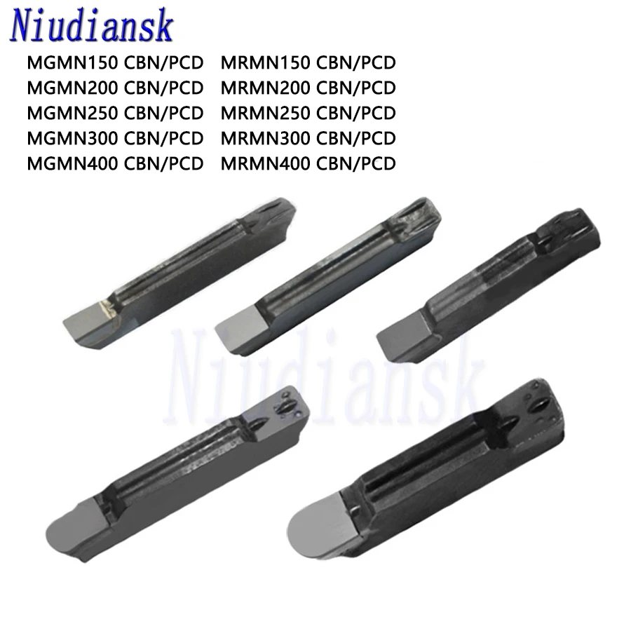 

CBN PCD Insert MGMN150 MGMN200 MGMN250 MGMN300 MGMN400 MRMN Turning Inserts CNC Diamond Lathe Cutter Grooving Blade Tools