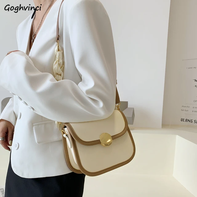 Fashion Design PU Leather Crossbody Bags For Women Luxury Korean