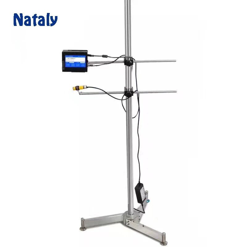 

Stand and sensor for handheld inkjet printer