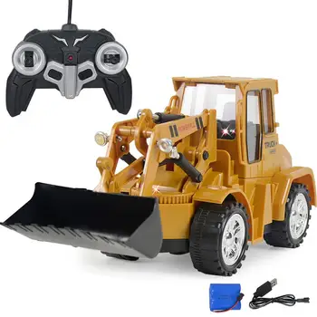 

RCtown Remote Control Car Simulation Bulldozer Model 5ch Multifunctional Engineering Vehicle Toys Car Model #X0723