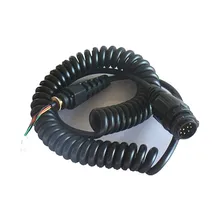 10pin Mic провод для микрофона W/GCIA замена кабеля провода RMN5052A для Motorola Radio M8268 M8220 XPR4300 XPR4550