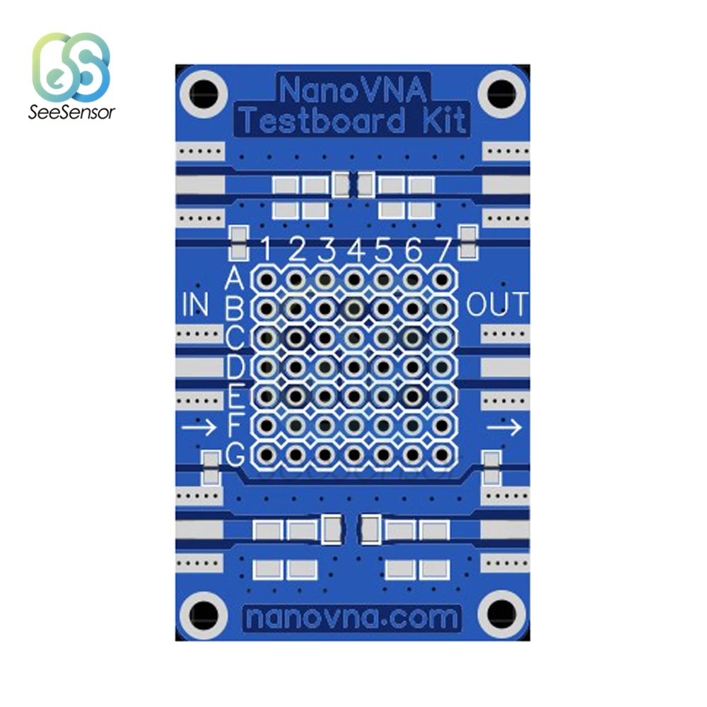 NanoVNA Testboard Kit VNA Test Demo Board Vector Network Analyzer Testing Board network analyzer