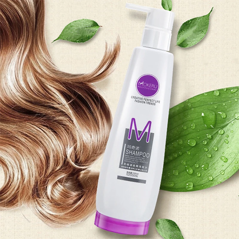 

1pcs 500ml Professional Hair Care Nourishing Anti Dandruff Shampoo Frizz Silicone Free Oil Shampoo For Dry Hair Growth