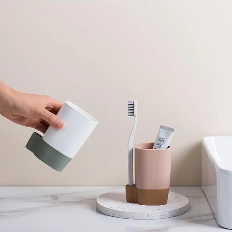 Дорожная портативная чашка для мытья набор ванной комнаты нескользящий