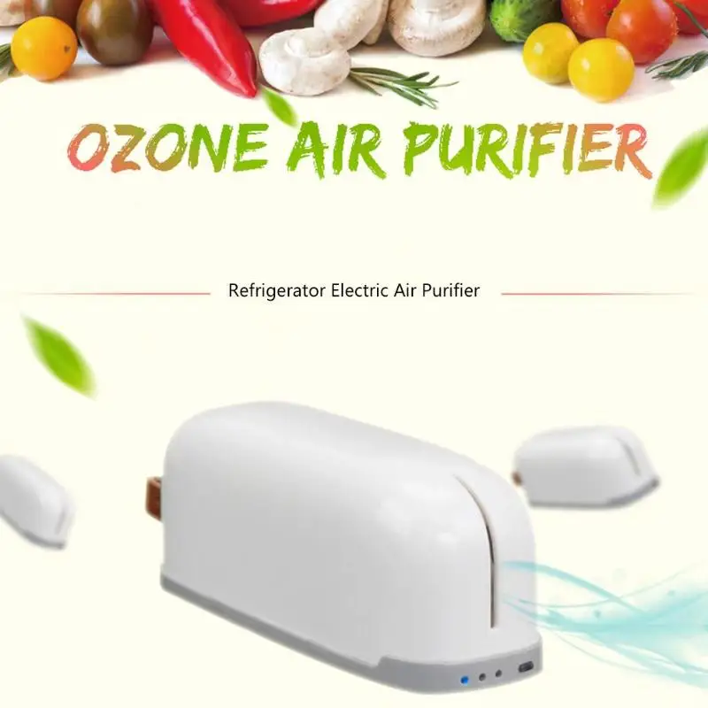 

Air Purifier Car USB Fridge Ozone Generator Fresh Safe Sterilization Extended Preservation for Refrigerator Food Fresh