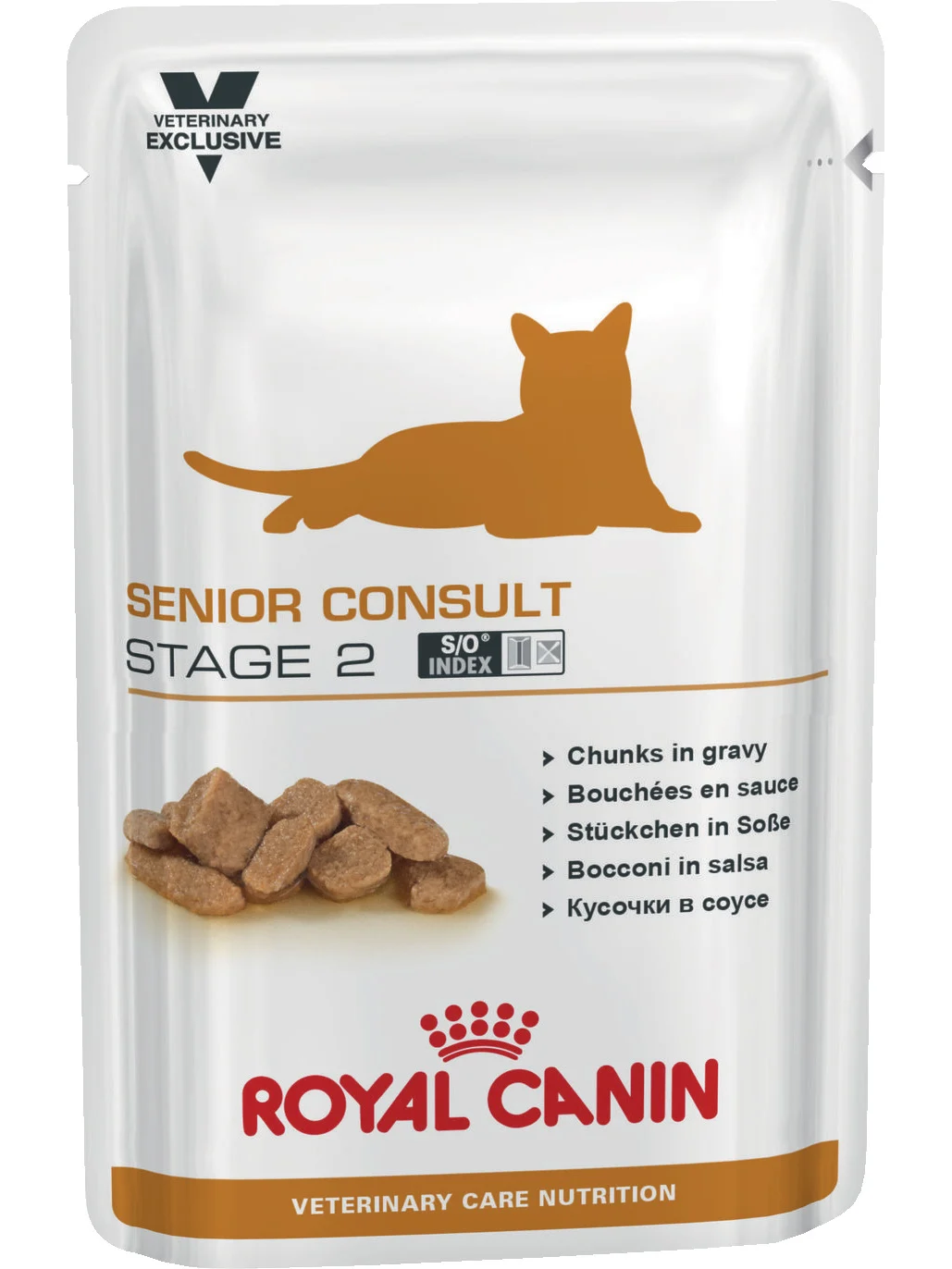 Royal Canin Senior Consult Stage 2 пауч для кошек старше 7 лет (кусочки в соусе), 12*0,1 кг Royal Canin Senior Consult Stage 2 пауч для кошек старше 7 лет (кусочки в соусе), 12*0,1 кг