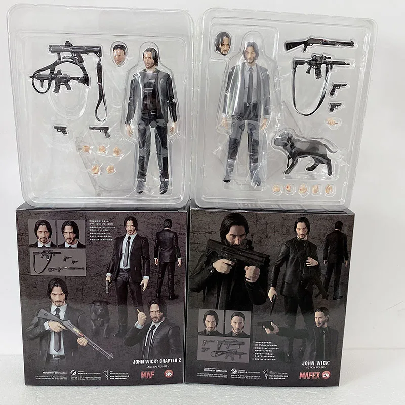 John Wick Action Figure Chapter Collection Mafex 16cm Medicom Pvc New in Box