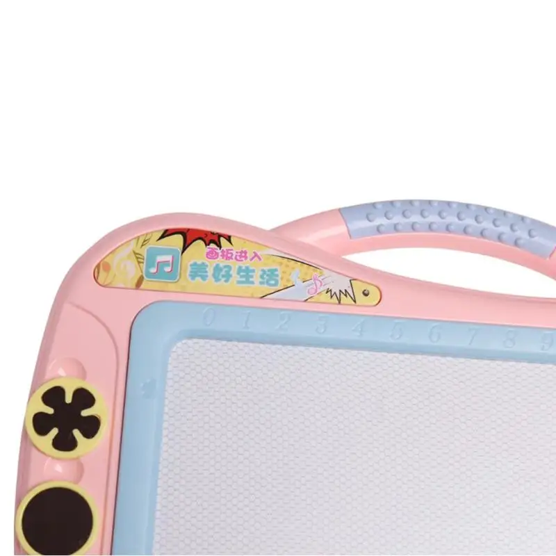 Магнитная доска для рисования, обучающий стол, игрушка для детского рисования, граффити, прозрачная текстура, прочный яркий цвет