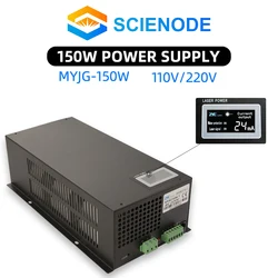 Scienode – alimentation Laser 130 150W CO2, pour Machine de découpe et gravure Laser, kit d'accessoires de pièces spatiales dans la catégorie MYJG 150W 