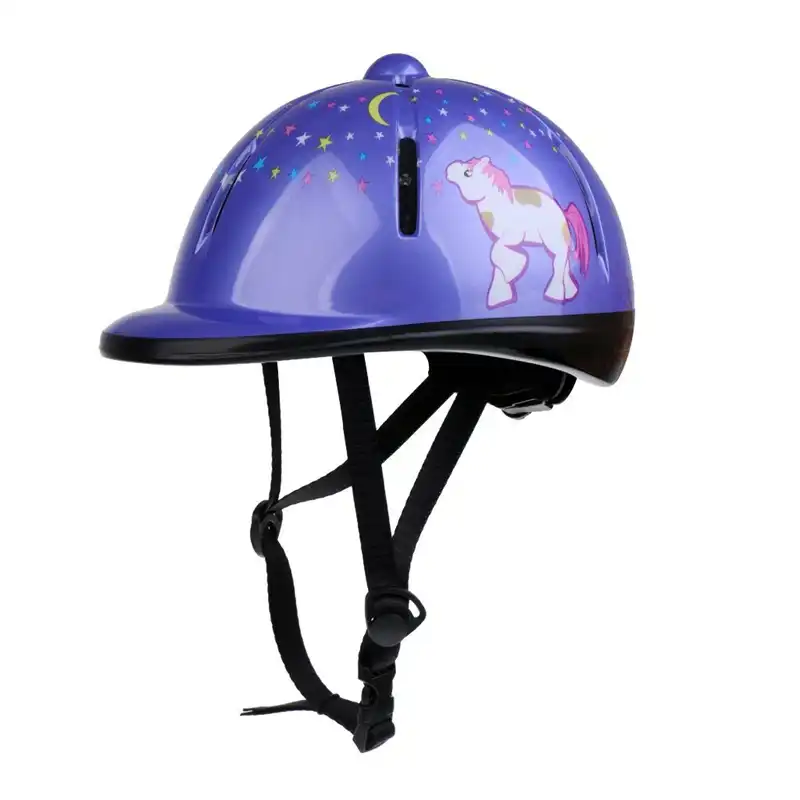 kids purple helmet