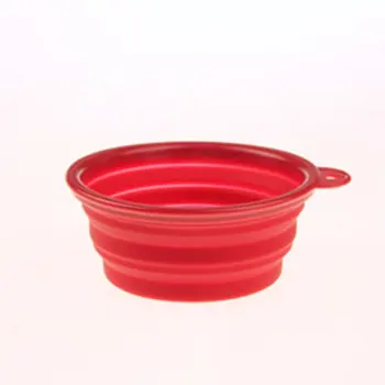 

7 Colors Collapsible Dog Bowl Food Grade Silicone Free Expandable Cup Dish for Pet Cat Food Water Feeding Portable Travel Bowl
