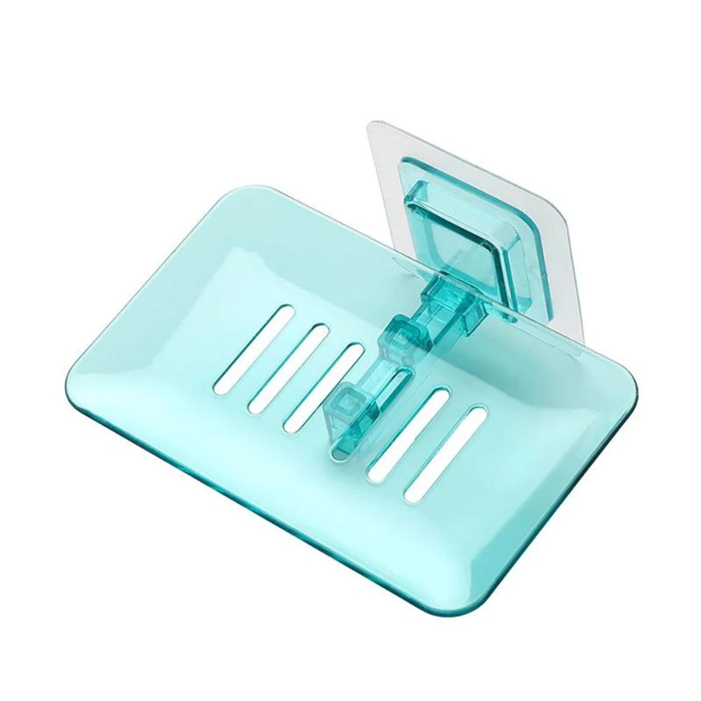 1PC New Bathroom Shower Soap Holder Storage Plate Tray Holder Case Soap Holder Housekeeping Container Soap Saver Organizers