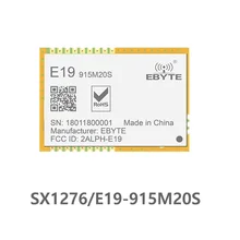 E19-915M20S Lora Long Range SX1276 915 МГц 100 мВт штамп антенна отверстия IoT uhf беспроводной приемопередатчик приемник модуль