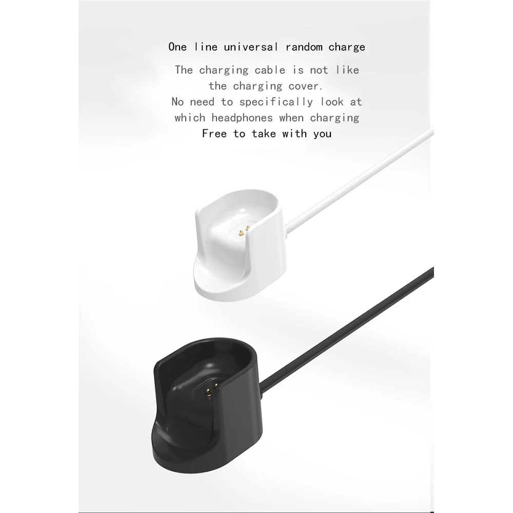 Новая зарядка через usb подставка с зарядным устройством для Xiaomi Airdots Молодежная версия/Redmi Airdots зарядное устройство для наушников зарядный кабель