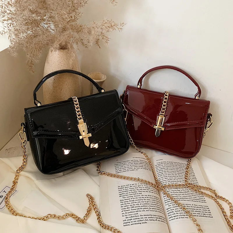 Solid Crossbody Bags For Women 2020 Luxury Handbags Designer Ladies Hand Shoulder Messenger Chains Bag Sac A Main Female Sling | Багаж и