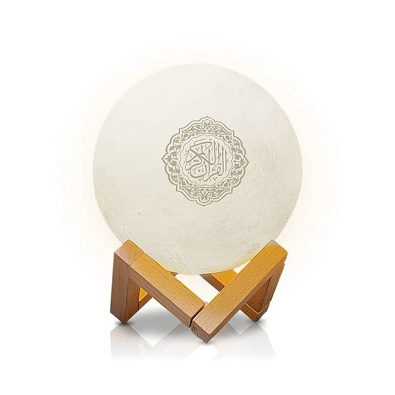 Беспроводной динамик Корана с Bluetooth цветной светодиодный светильник Лунная