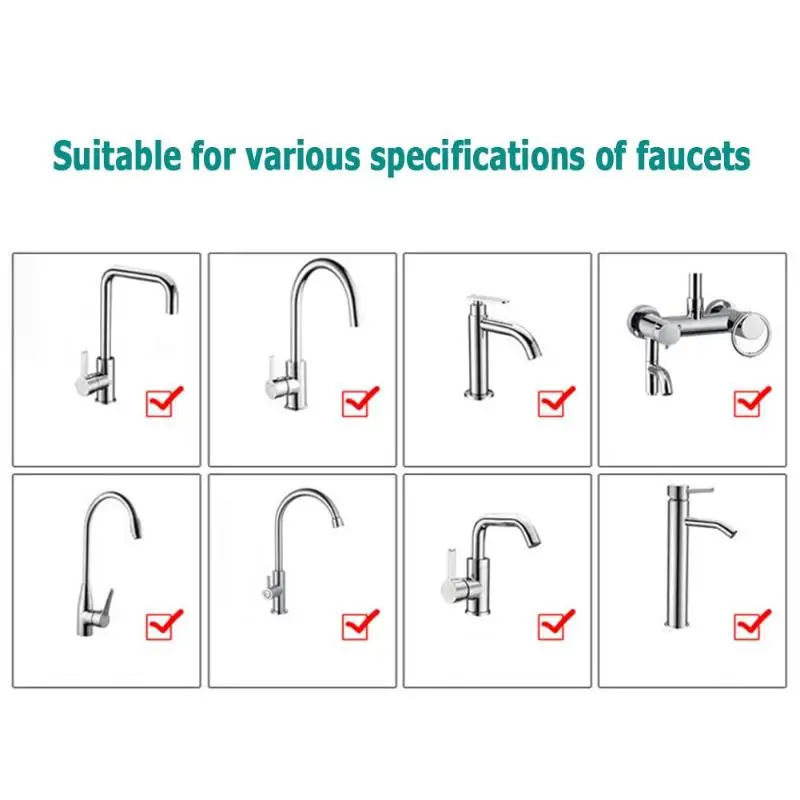 Stretchable Water Saving Faucet Extender Bathroom Home Kitchen Accessories