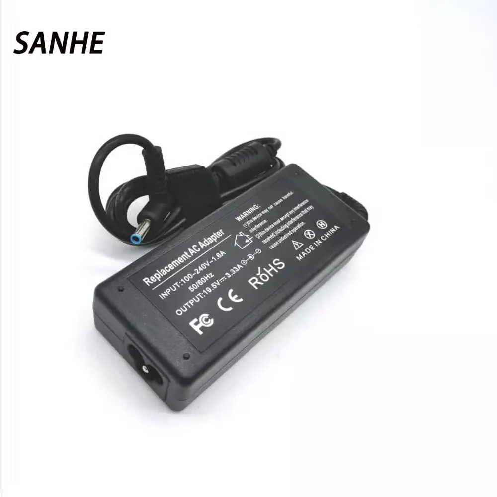 19,5 v 3.33A 65w Ноутбук AC Мощность адаптер Зарядное устройство для hp 246 G3 246 G4 248 G1 250 G2 250 G3 250 G4 255 G2 255 G3 255 G4 256 г