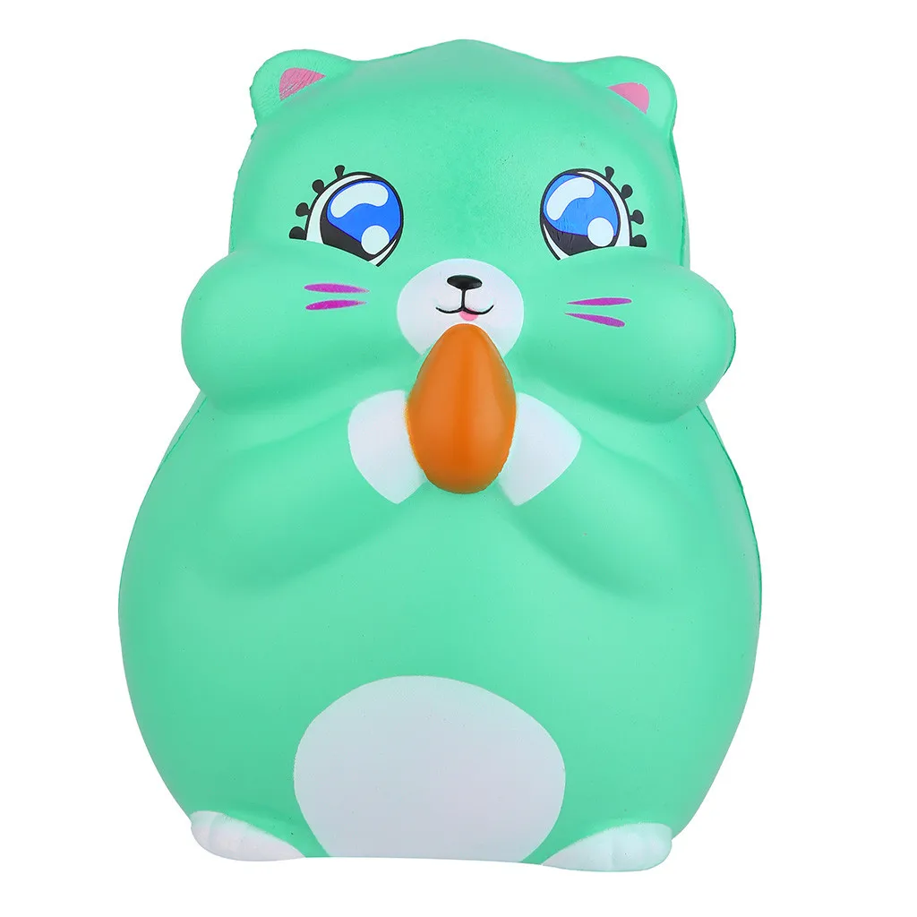 Игрушка для снятия стресса сжимаемые игрушки Kawaii мультфильм белка медленно поднимающийся крем Ароматизированная игрушка для снятия стресса эластичная Экологически чистая искусственная кожа