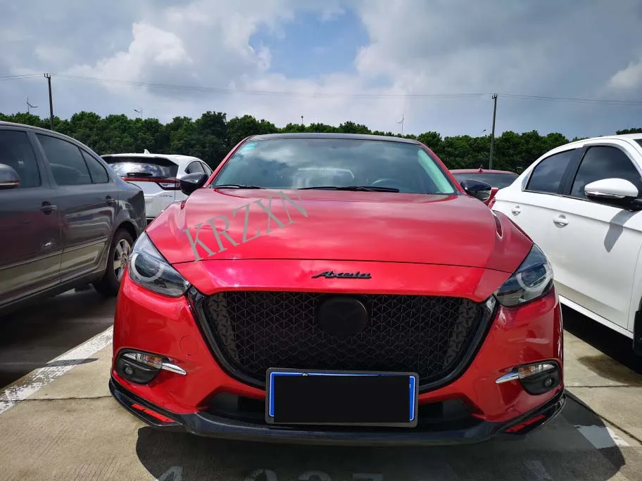 Решетка для передней гонки Axela подходящая Mazda 3 Sport 2017 2018 грили|Гоночные решетки| |