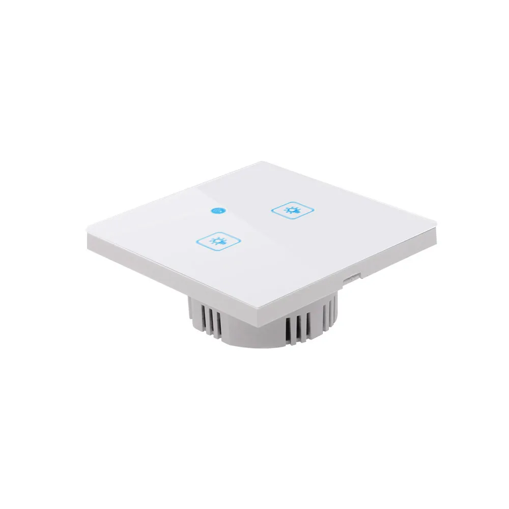 Умный Переключатель ЕС WiFi с двумя кнопками для Amazon Alexa/Google Home App control