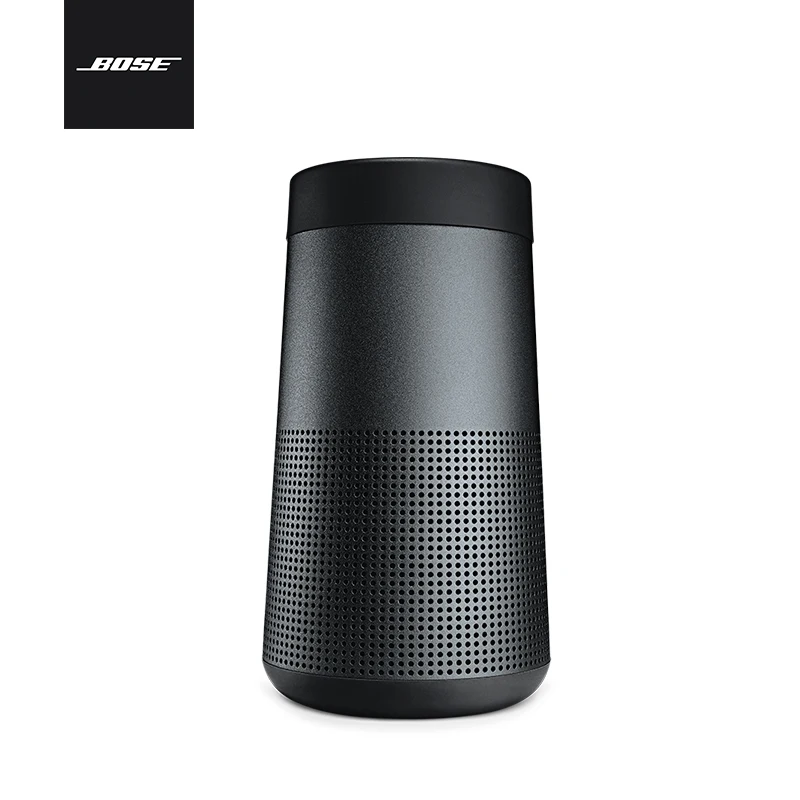 Bose SoundLink вращается Bluetooth динамик Портативный беспроводной BT динамик мини BOSE глубокий бас звук громкой связи с динамиком телефона - Цвет: Черный