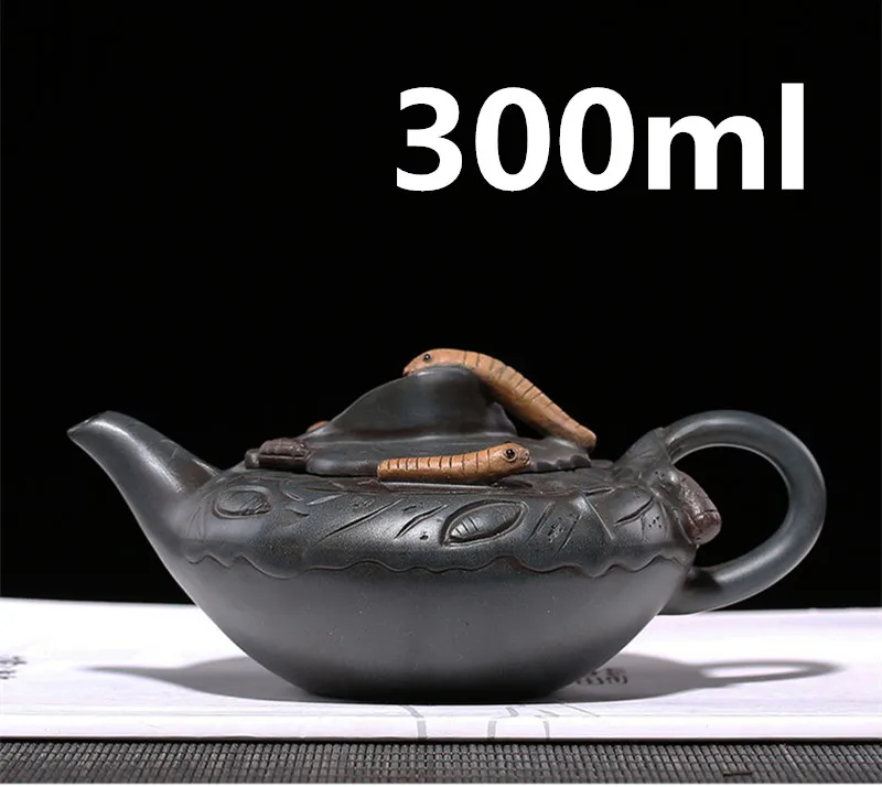 

Chinese Porcelain Teapots Yixing Zisha Clay Beautiful Tea Set Handmade Tea Pot 300ml New Arrived High Quality With Gift Box