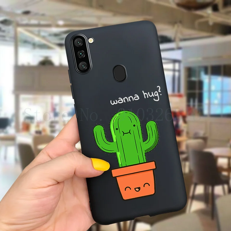 Shockproof Cartoon Silicone Phone Case For Samsung Galaxy A11 A 11 SM-A115F/DS 6.4
