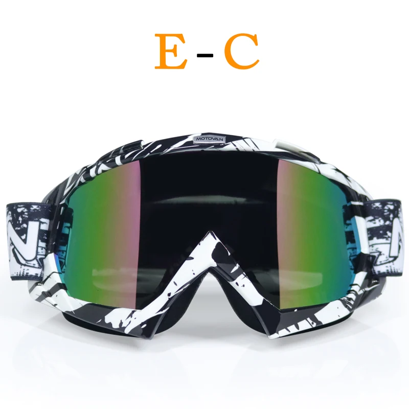 Очки для мотокросса gafas moto cross dirtbike moto rcycle шлемы очки лыжные очки уличные ветрозащитные очки - Цвет: C1