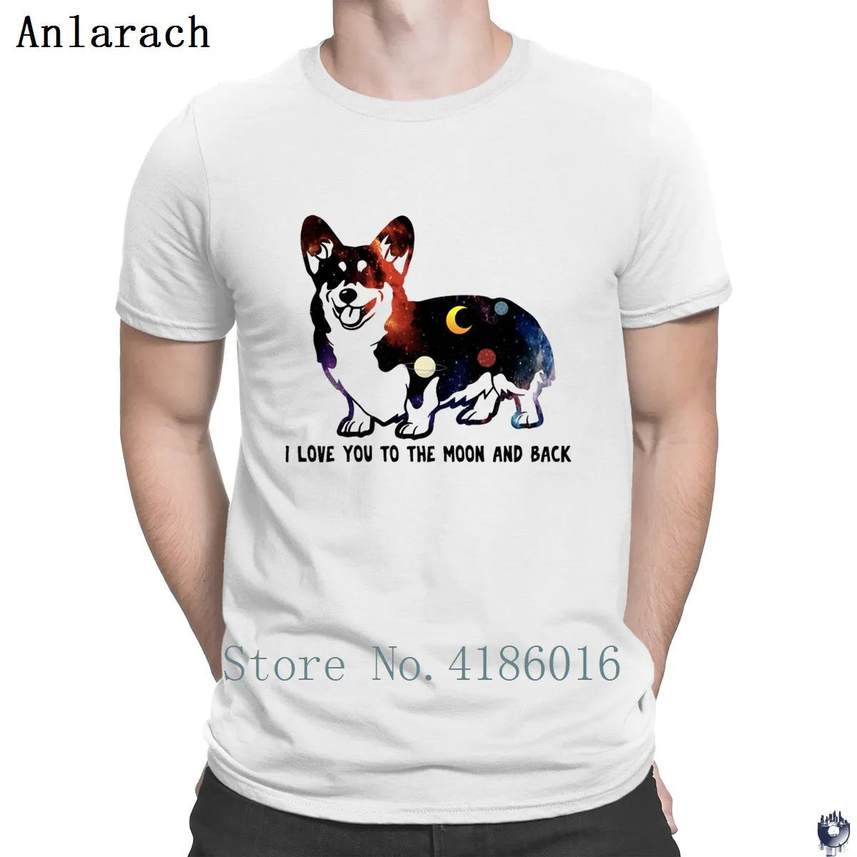 Best Corgi Galaxyes Science T Shirt Comical Summer Fit Cotton Vintage S XXXXXL Customized Novelty Shirt