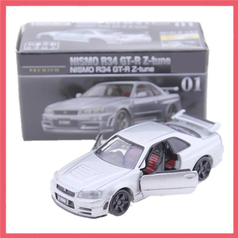 Takara Tomy Tomica Premium 01 Nismo R34 Nissan Gtr Z Tune 1 62 Miniature Diecast Baby Toys Funny Roadster Model Kit Diecasts Toy Vehicles Aliexpress