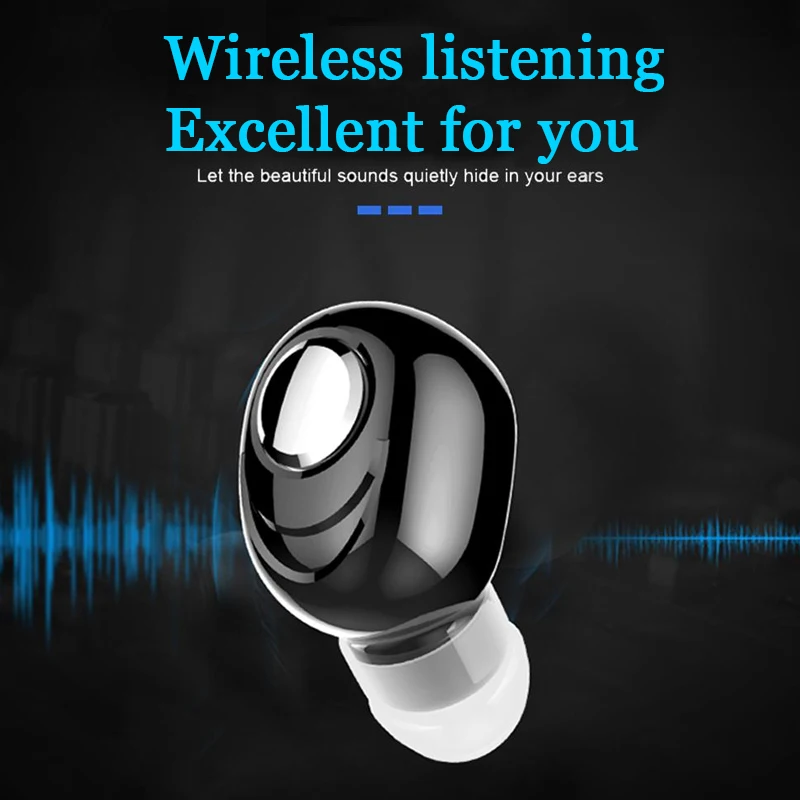 Мини беспроводные Bluetooth наушники 5,0 стерео наушники-вкладыши спортивные наушники с микрофоном наушники для huawei Android IOS все телефоны