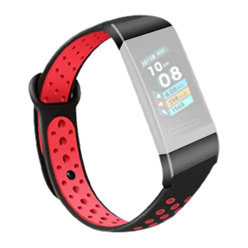 Для samsung galaxy watch спортивный силиконовый ремешок черный разъем для HUAWEI 3/3PRO Смарт часы для amazfit bip ремешок