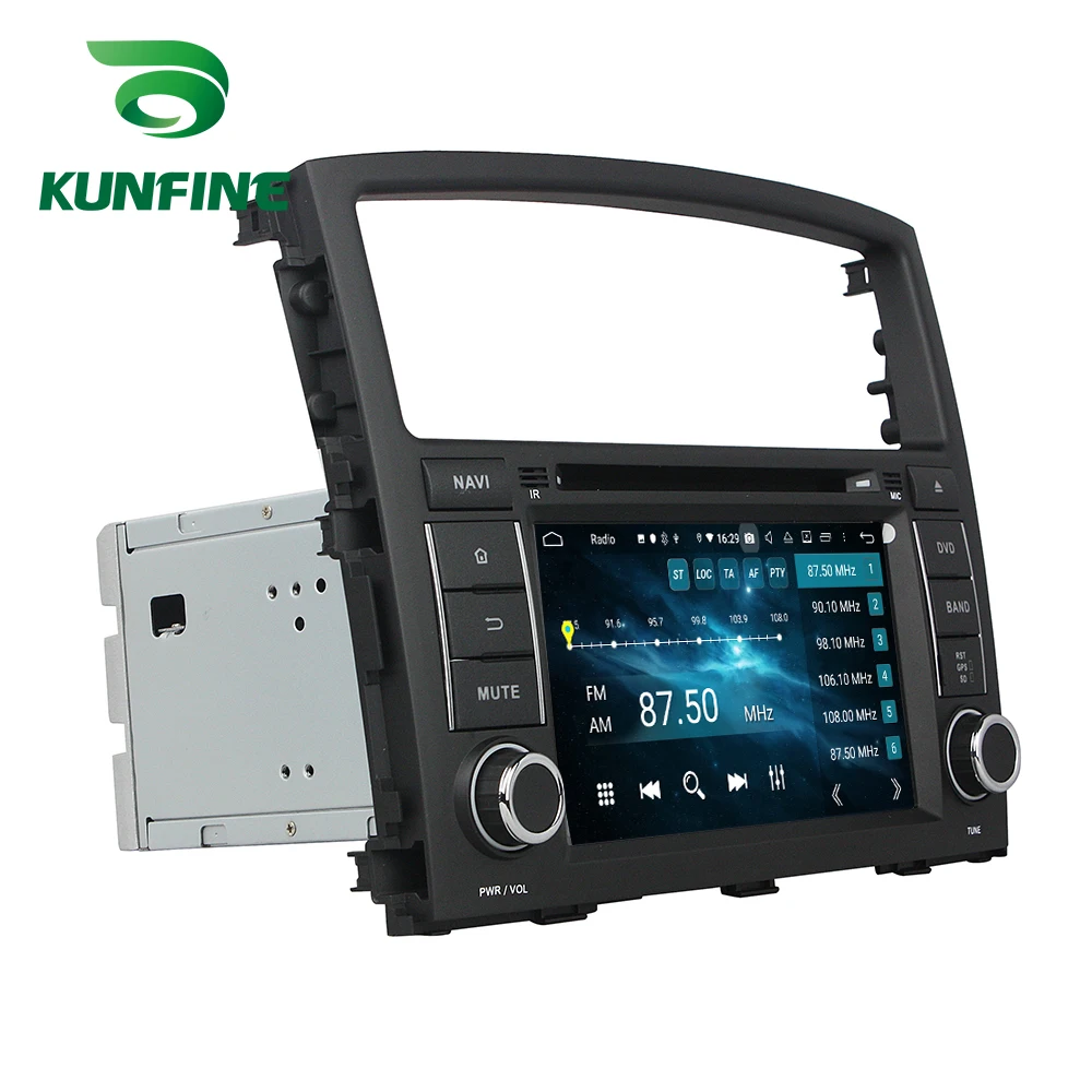 Cheap Android 9.0 Octa Core 4GB RAM 64GB ROM Car DVD GPS Navigation Multimedia Player Car Stereo for Mitsubishi Pajero 2006-2012 Radio 3
