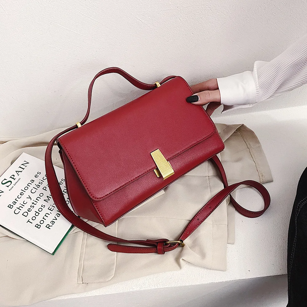 

Online Celebrity Bag Women's New Style 2020 Popular Bag High Grade Sense Western Style Shoulder Bag Versitile Fashion One-Should