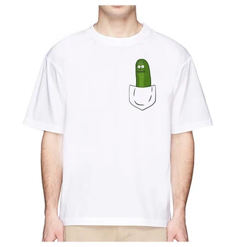 

New Summer Rick And Morty Tshirt Men Funny Rick Y Morty New Design Pickle Rick Printed Ricky And Morty T-shirt Man Tops