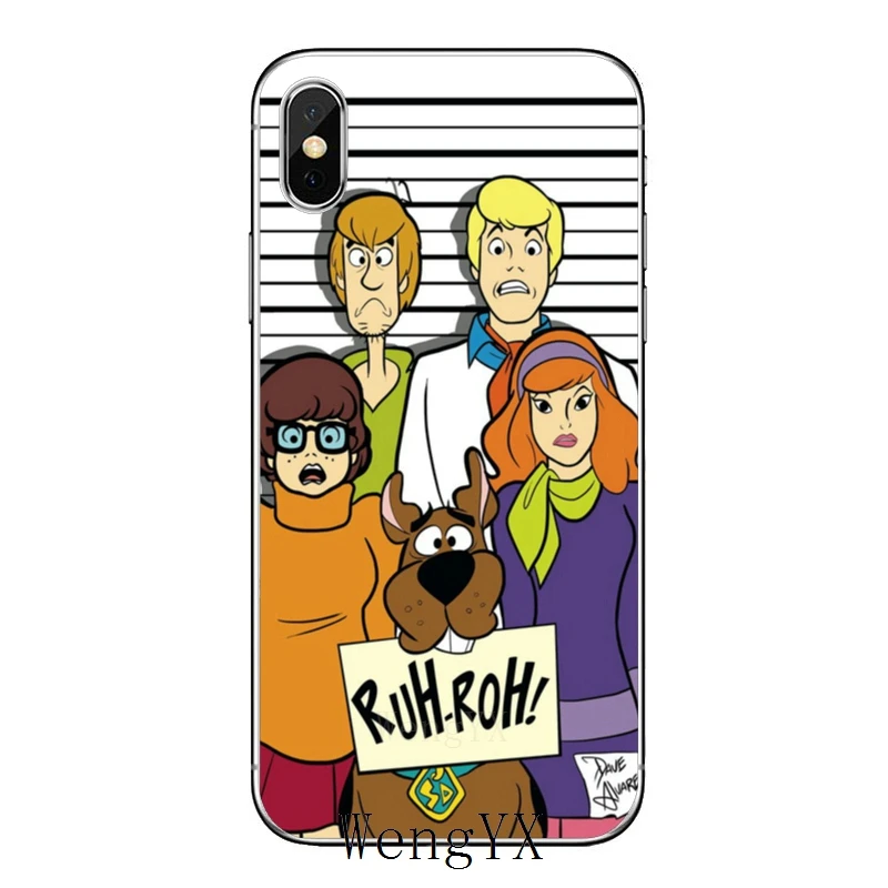 Для iPhone 11 pro XR X XS Max 8 7 6s plus SE 5s 5c iPod Touch 5 6 Чехол Scooby Doo мультфильм - Цвет: Scooby-Doo-A-14