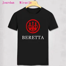 Новая футболка Беретта 92 m9 пистолет футболка Снайпер Riffle огнестрельное оружие логотип мужская футболка Военный стиль Топ Футболка