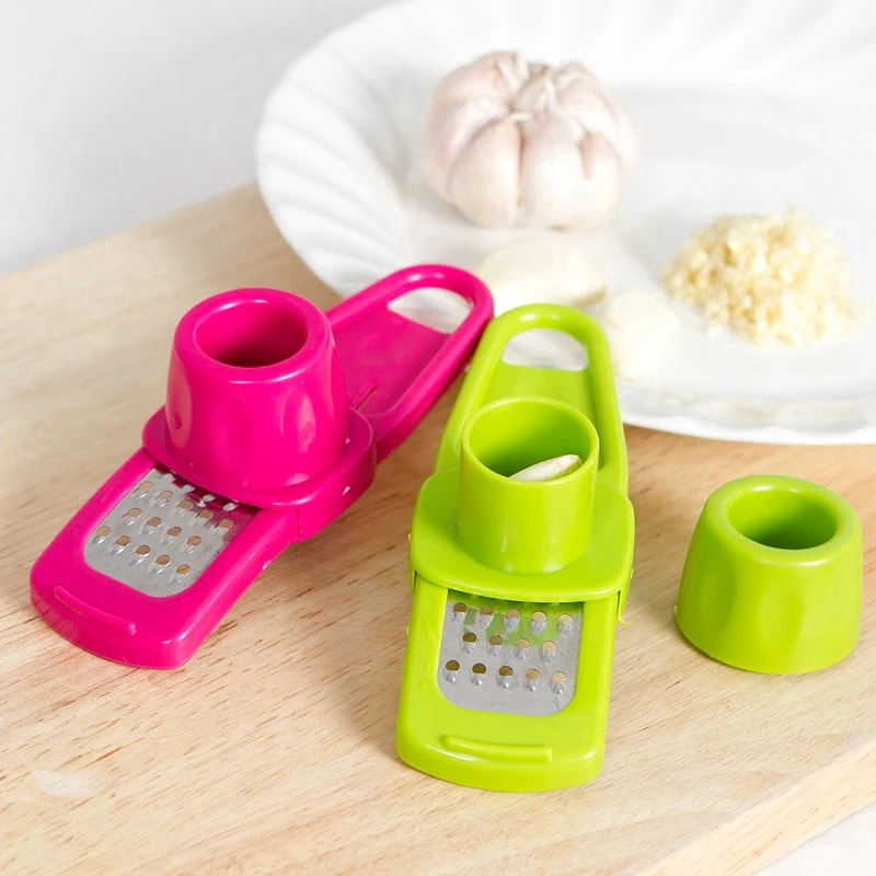 

Garlic Pepper Ginger Grinder Functional Garlic Presses Ginger Garlic Grinding Grater Planer Slicer Cutter Vegetabl grinding Tool