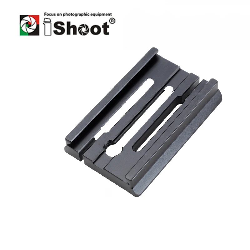 IShoot QR 플레이트 어댑터 컨버터, 39mm Arca-Swiss Manfrotto 50mm MVH500 MVH700 Gitzo G 시리즈, GH 시리즈 유체 헤드에 사용