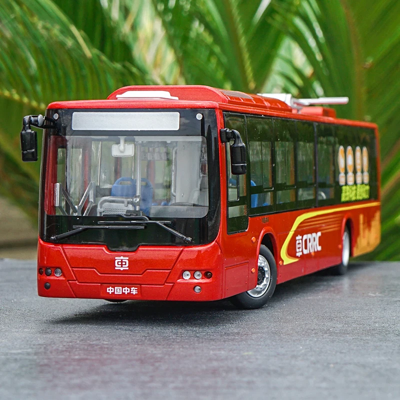 Классический цинковый сплав 1:42 Китай CRRC Хунань CRRC модель автобуса с небольшим подарком