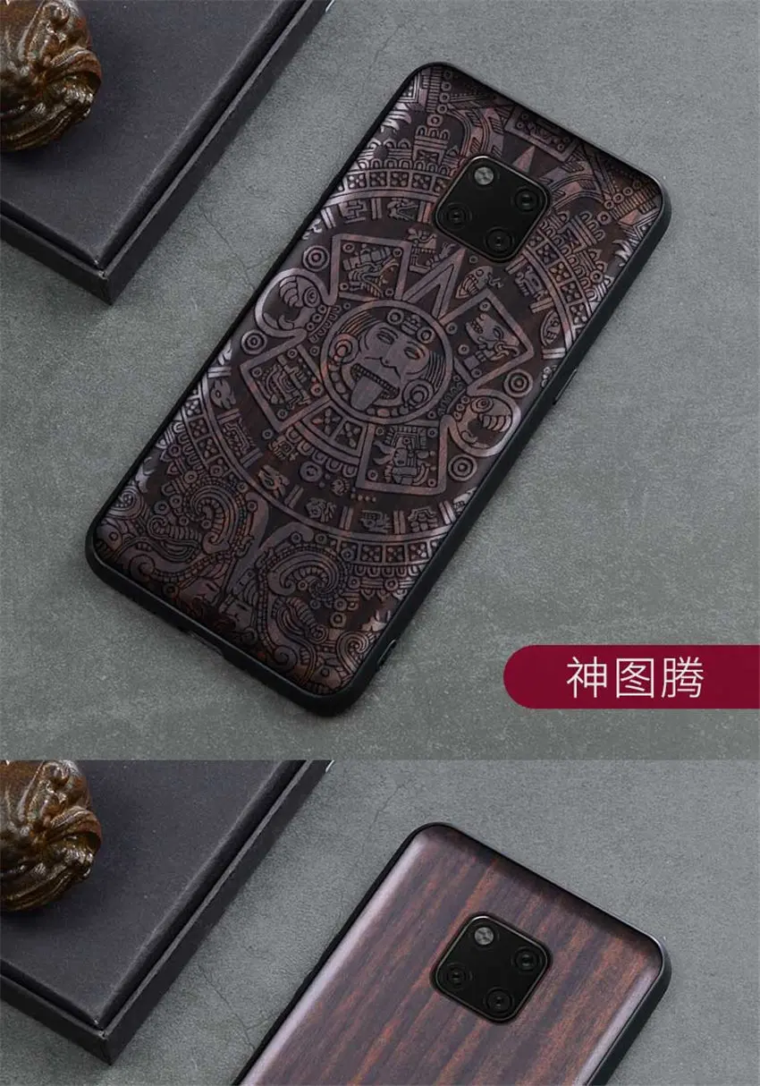 Boogic для huawei mate 20 чехол mate 20 Pro черное дерево чехол для huawei mate 20 X 20X защитный чехол