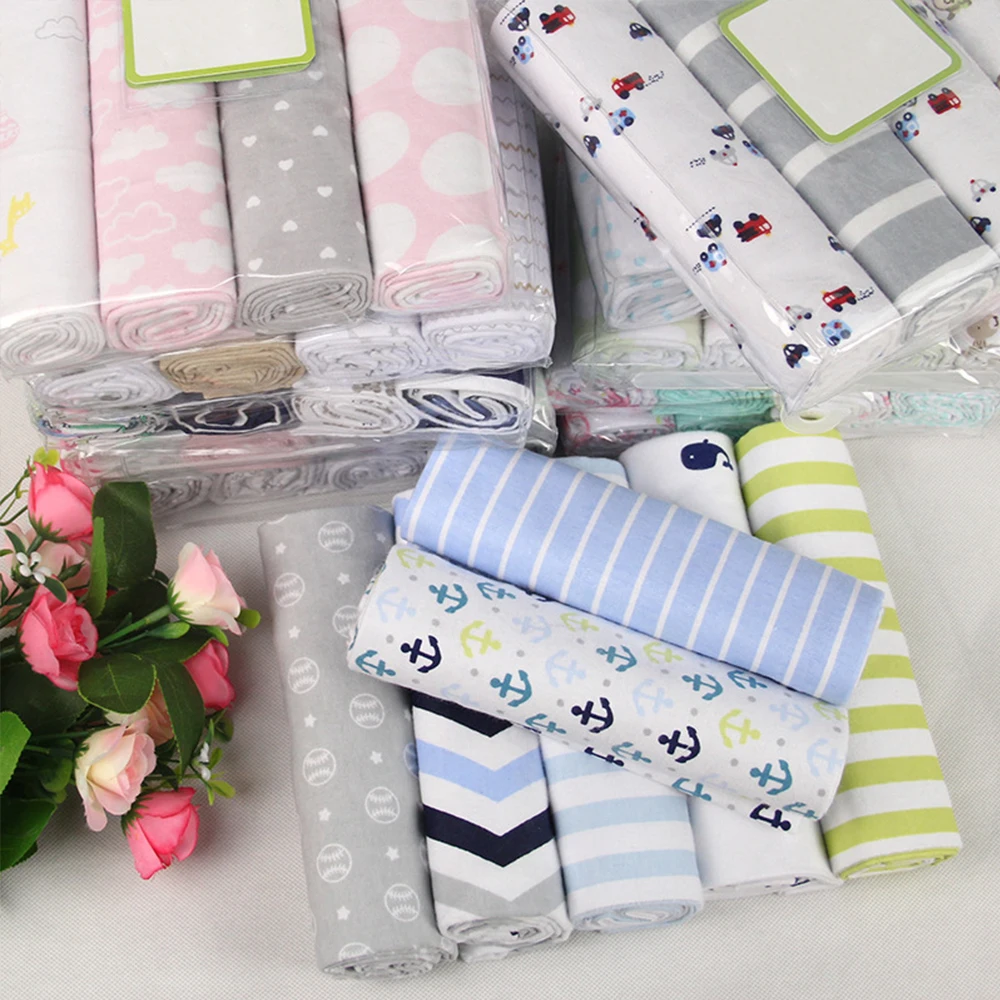 4 шт./лот, хлопок, детское одеяло для новорожденных, детское одеяло для новорожденных, муслиновые пеленки, пеленки для фотосъемки