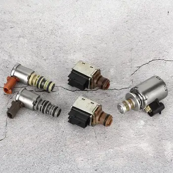 

Car Valve 5PCS Heacy Duty Metal & Plastic Transmission Solenoid Valve Kit Fits for GM Products Valve Control