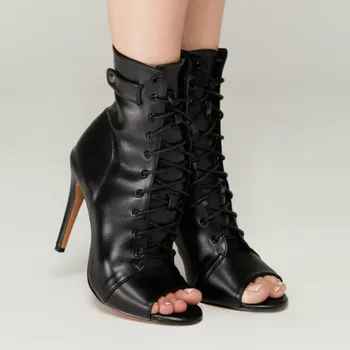 Women's 2020 Brand Party Boots Women's Sexy stilettos High Heels Footwear Women Latin dance heels shoes Latin 2020 For Ballroom 1