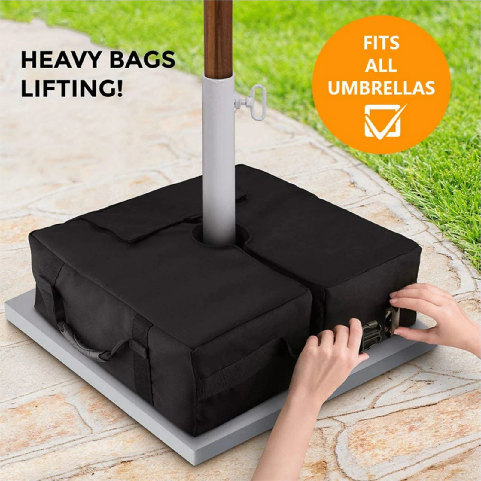 Outdoor Patio Umbrella Base Weight Sand Bag Tent Leg Sandbags Weighted