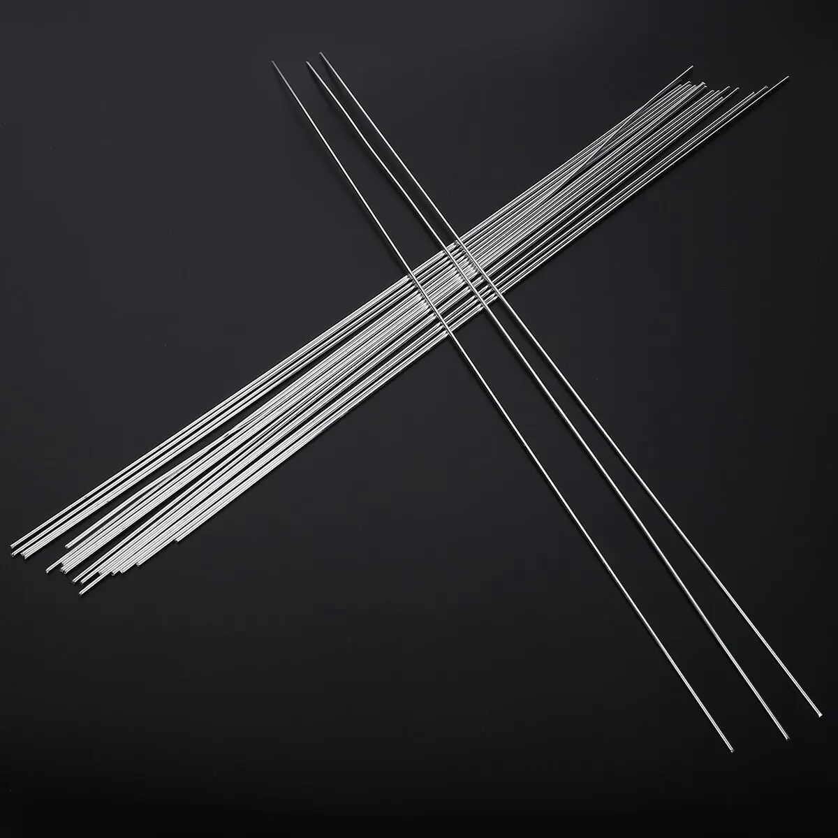 20pcs 2mm*500mm Aluminum Welding Rods Anti-rust Wire Soldering Rod Set for Argon Arc Welding and Filling Material