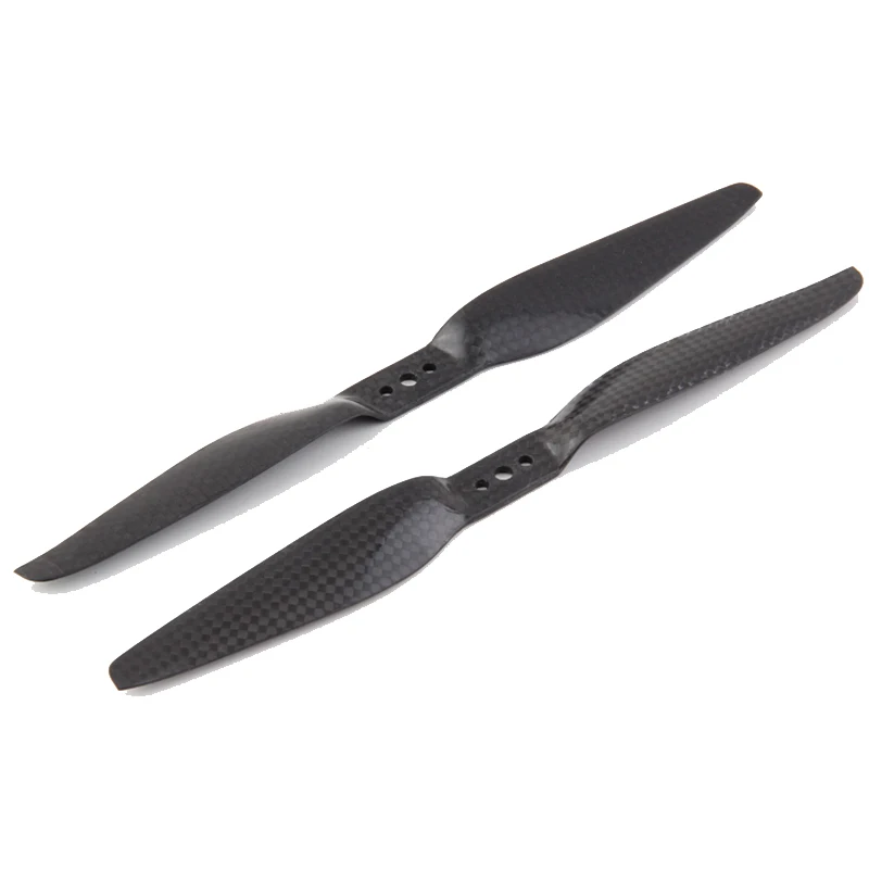 

1pair Carbon Fiber Propeller 1255/1355/1555/1655 Three Hole Paddle CW CCW Porps DIY Parts for RC Agriculture Aircraft Drone