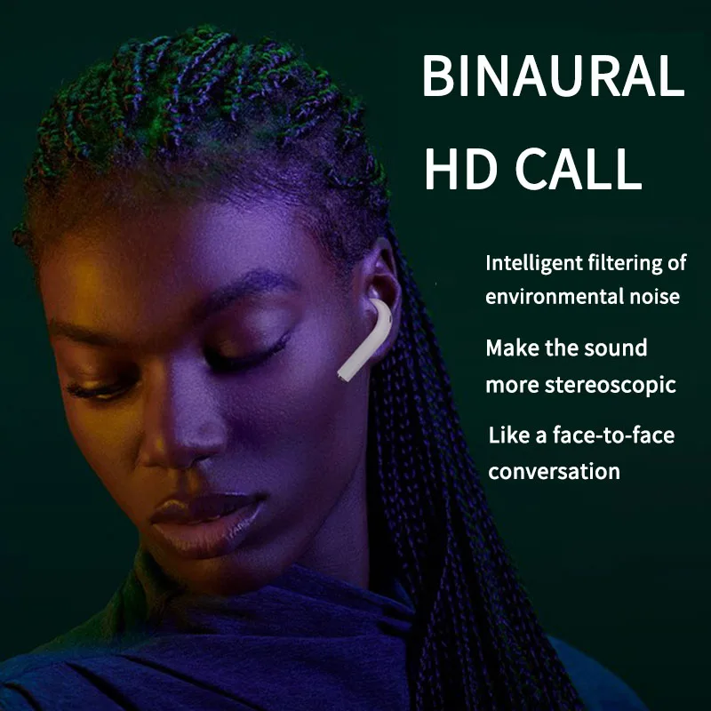 Captain HF Bluetooth Headphones Wireless Bluetooth Earbuds Stereo Earphone Taiwan Chip with additional GIFTBluetooth 5.0